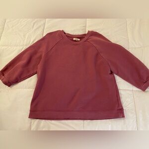 Madewell Burgundy Sweatshirt